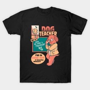 Pawfessor Teacher Dog Professor School I Love My Teacher by Tobe Fonseca T-Shirt